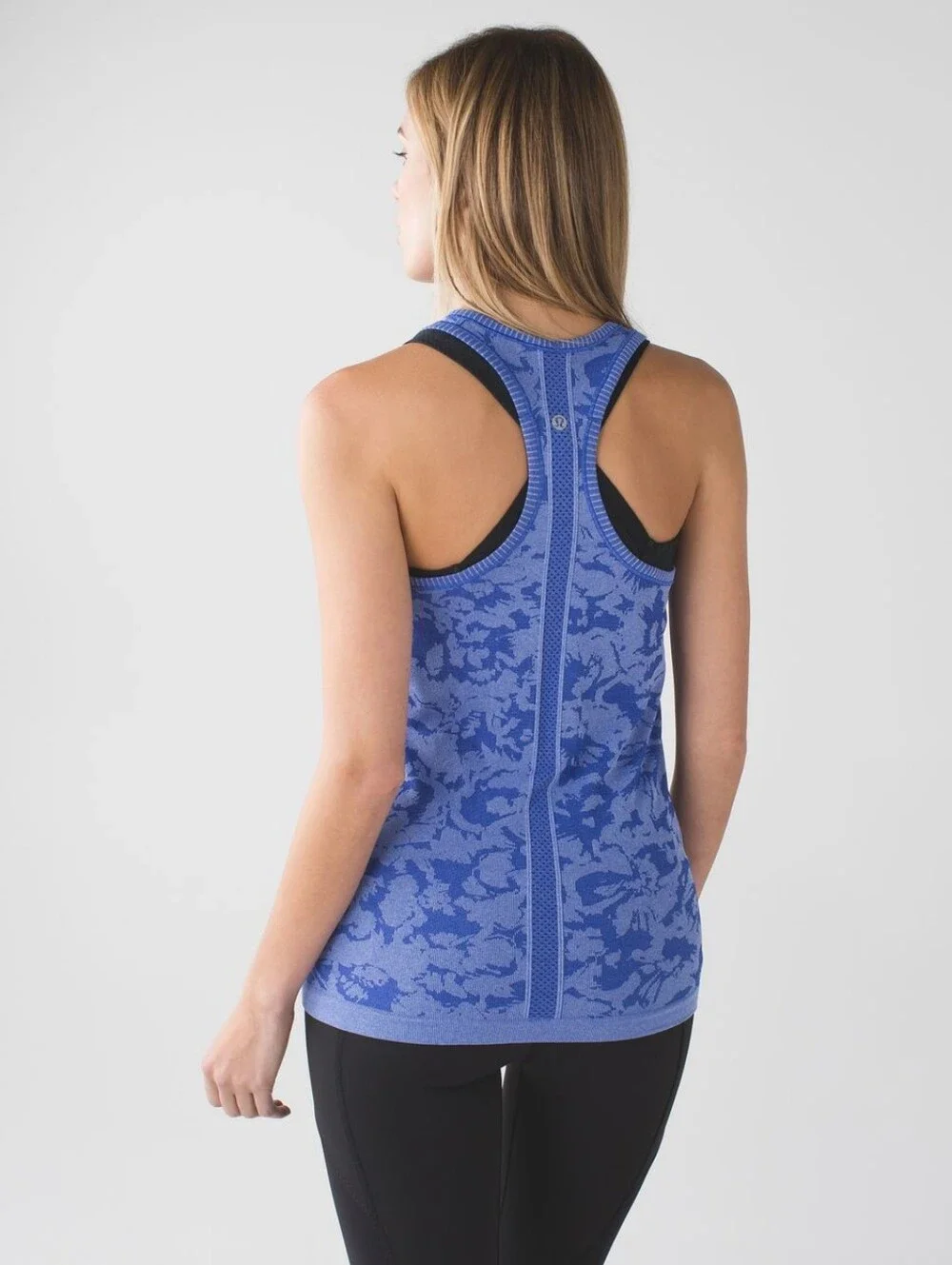 Lululemon Top Swiftly Tech Blue Racerback Size 6